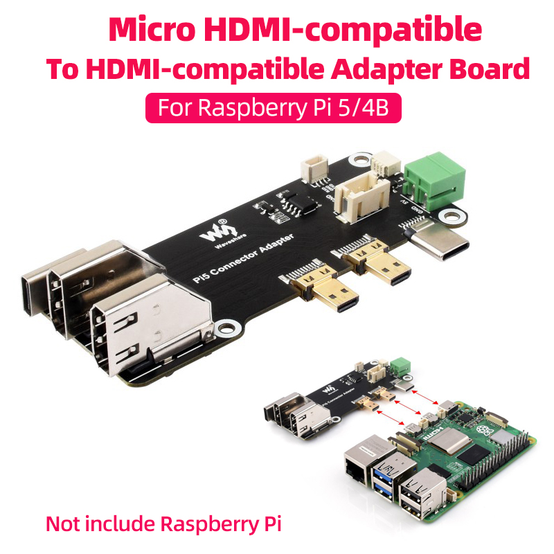 Argon One V3 M.2 Nvme Case - محول Micro HDMI متوافق مع HDMI-c