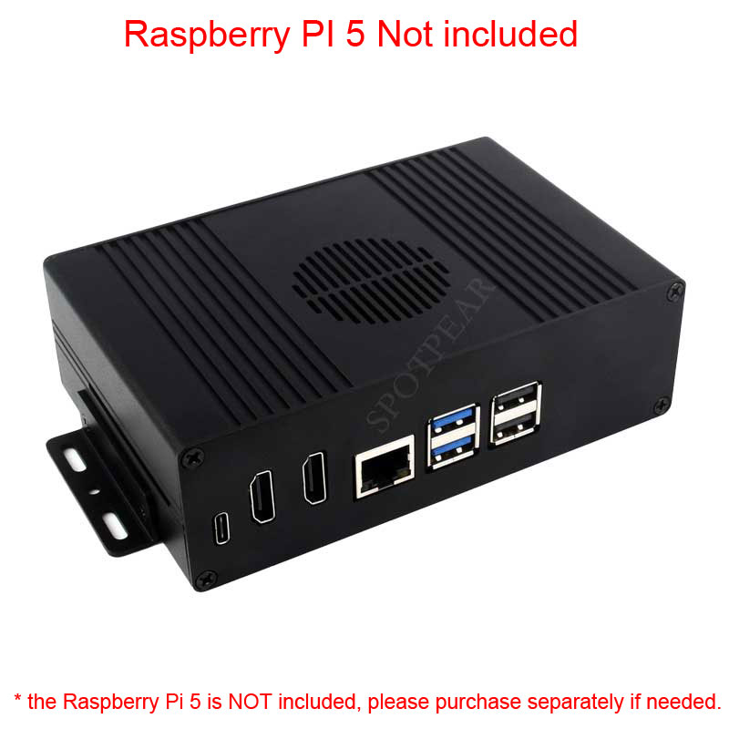 Raspberry Pi 5 Box Case Kit-C  - مراجعة Argon One V3 M.2 Nvme Case وسعره