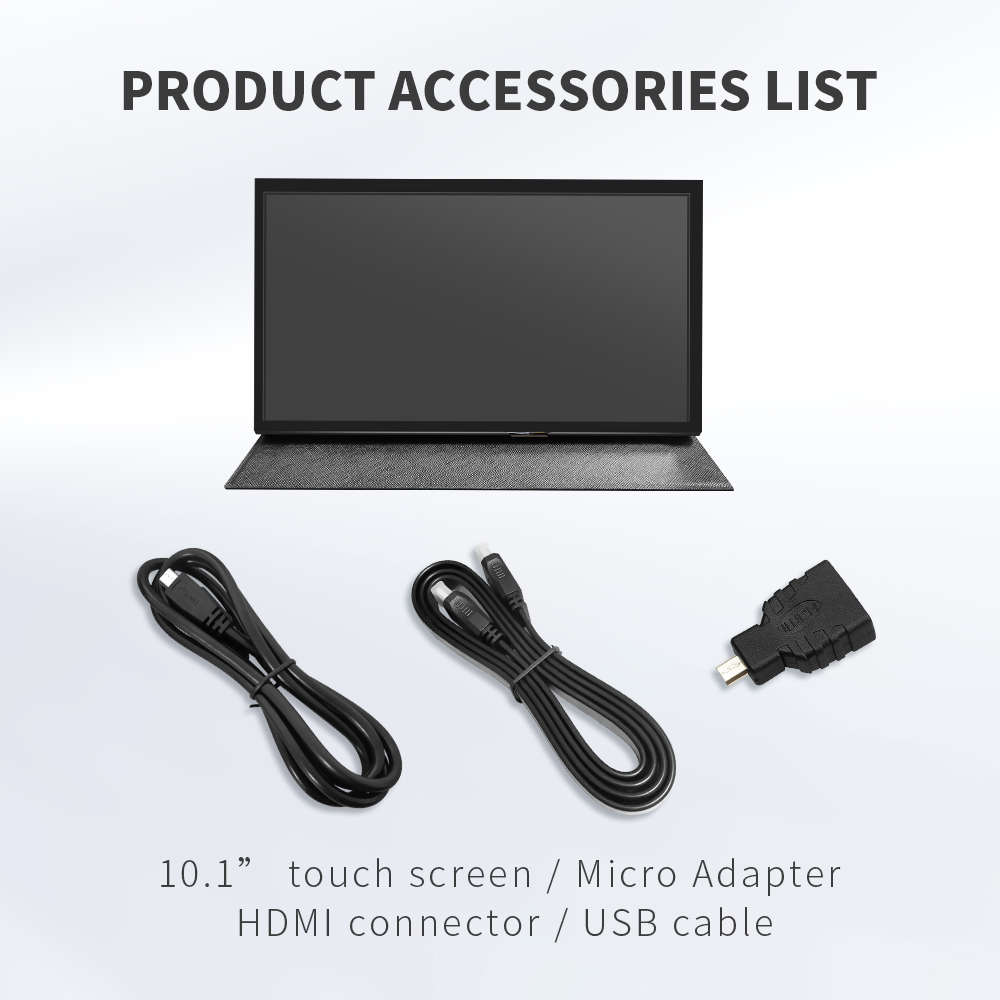 شاشة كمبيوتر ثانية LCD مقاس 10 - مراجعة Raspberry Pi 10.1 Inch Capacitive Touch Screen Ips وسعره