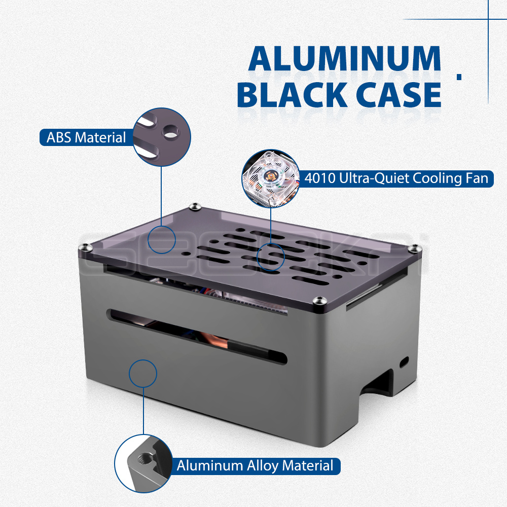 GeeekPi الألومنيوم علبة من الط - مراجعة Argon One V3 M.2 Nvme Case وسعره